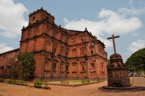 Basilica of Bom Jesus in Goa